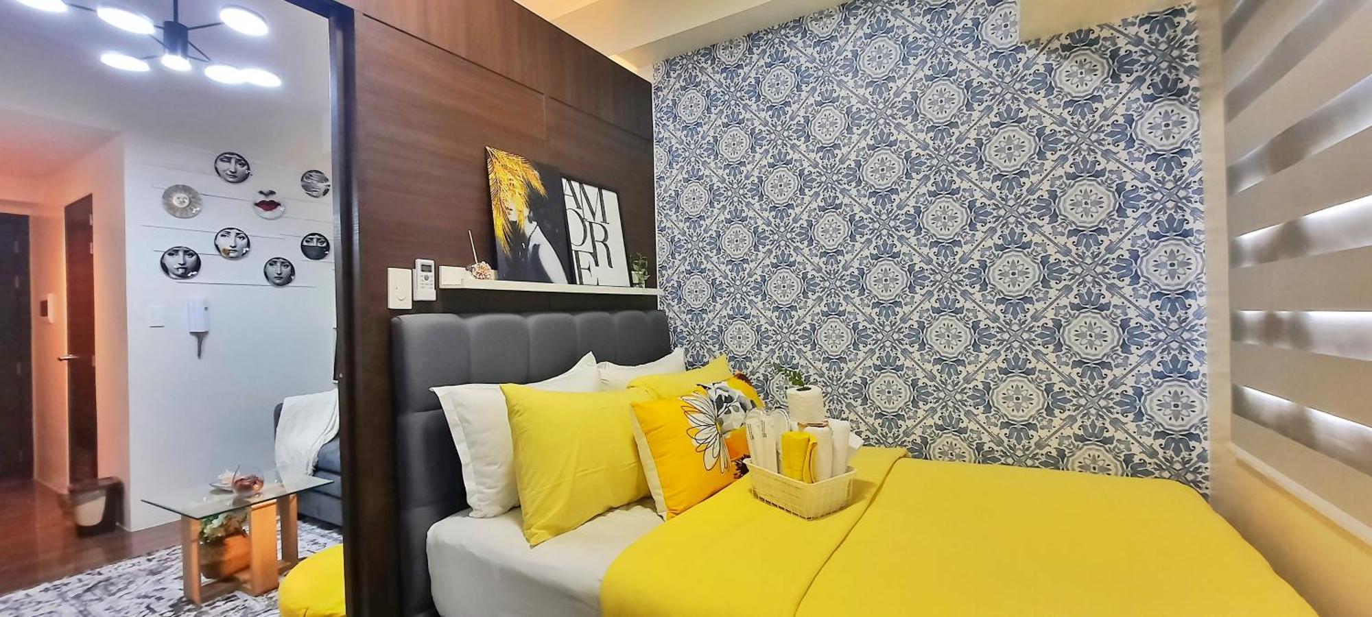 Stylish&Comfort Unit With Balcony In Air Makati Makati City Buitenkant foto