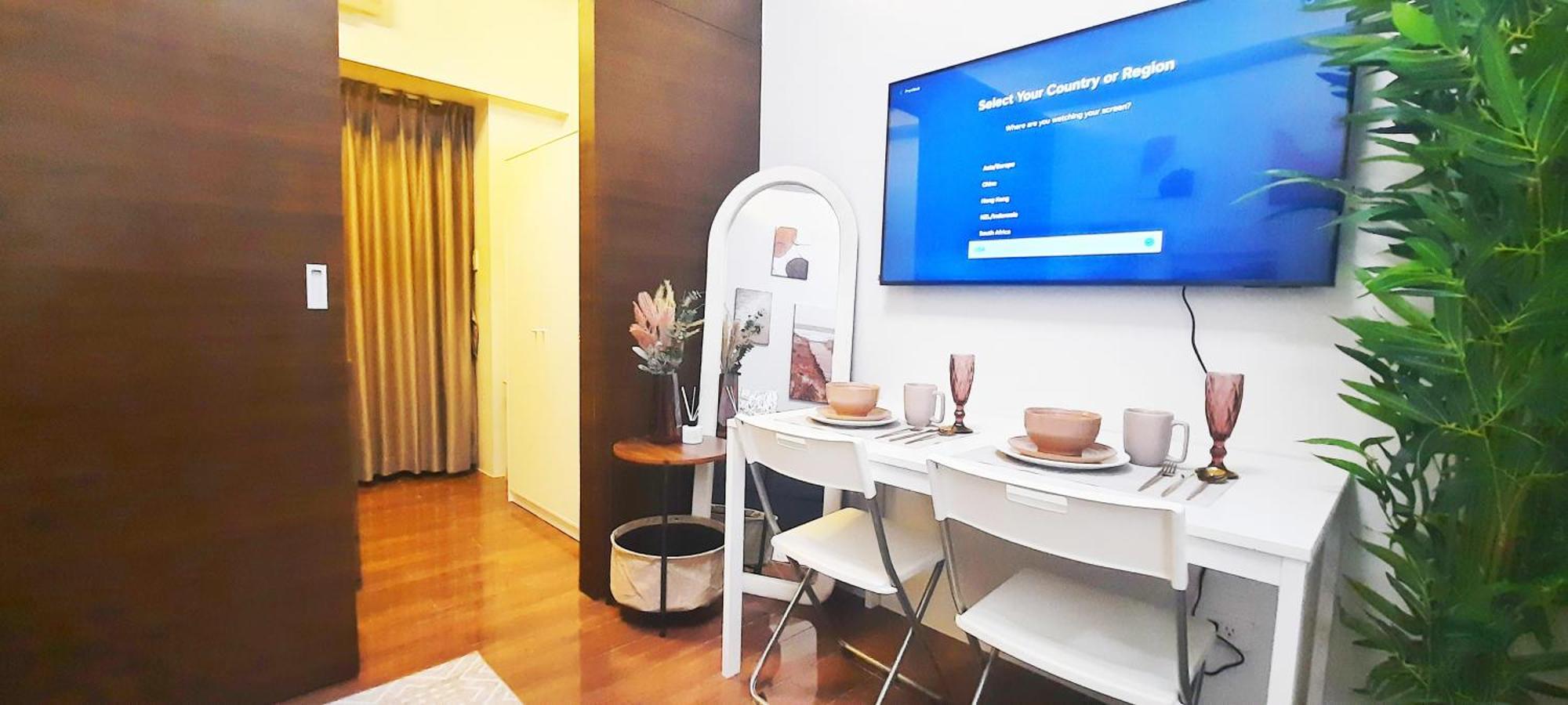 Stylish&Comfort Unit With Balcony In Air Makati Makati City Buitenkant foto