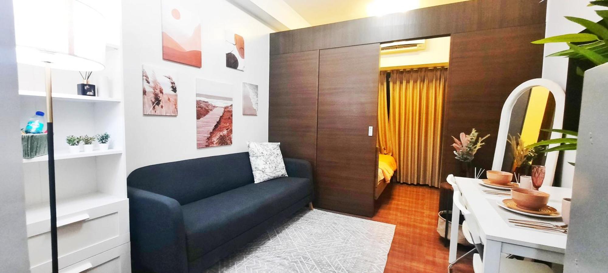Stylish&Comfort Unit With Balcony In Air Makati Makati City Buitenkant foto